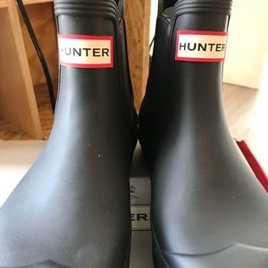 Hunter Chelsea Boots Size US7/EU38